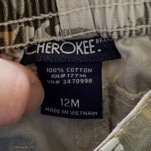 Cherokee Camouflage Cargo Pants 12m - Picture 3 of 3